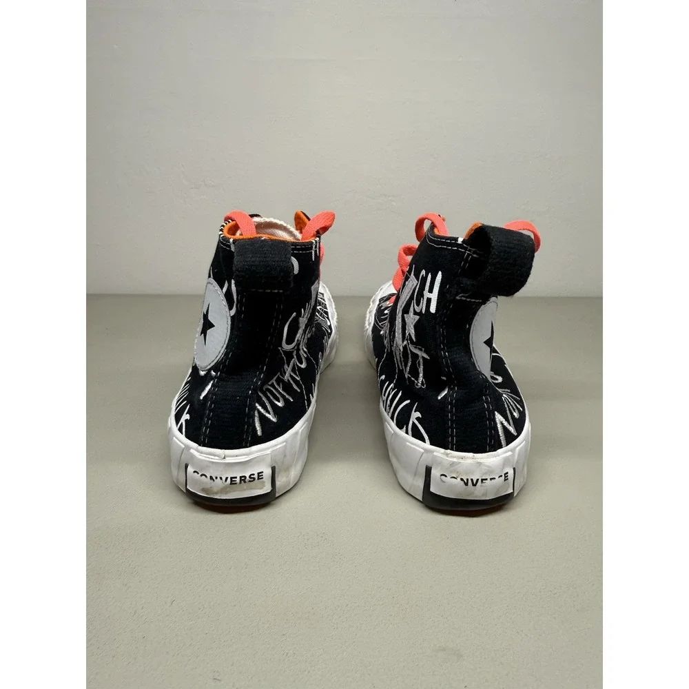 Converse Shoes Kids 5 Boys UNT1TL3D Not A Chuck Hi Sneakers 266514C Black